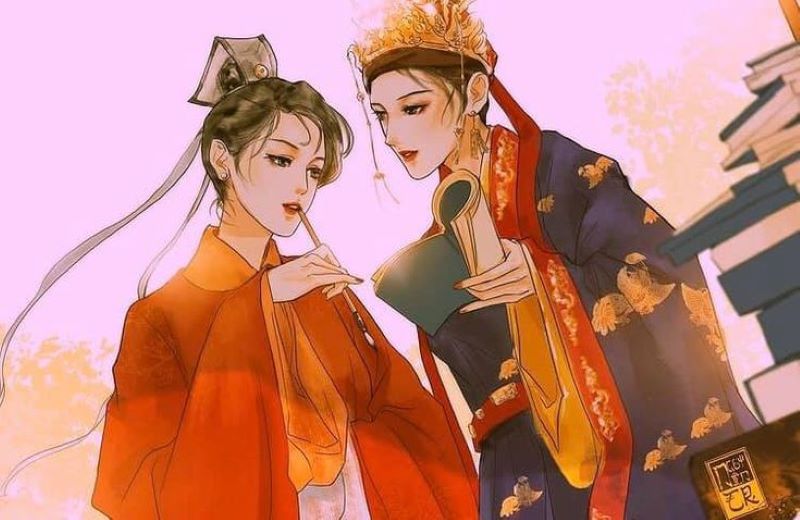 Bách hợp cổ đại và câu chuyện tình yêu bị trói buộc bởi cung quy, triều chính